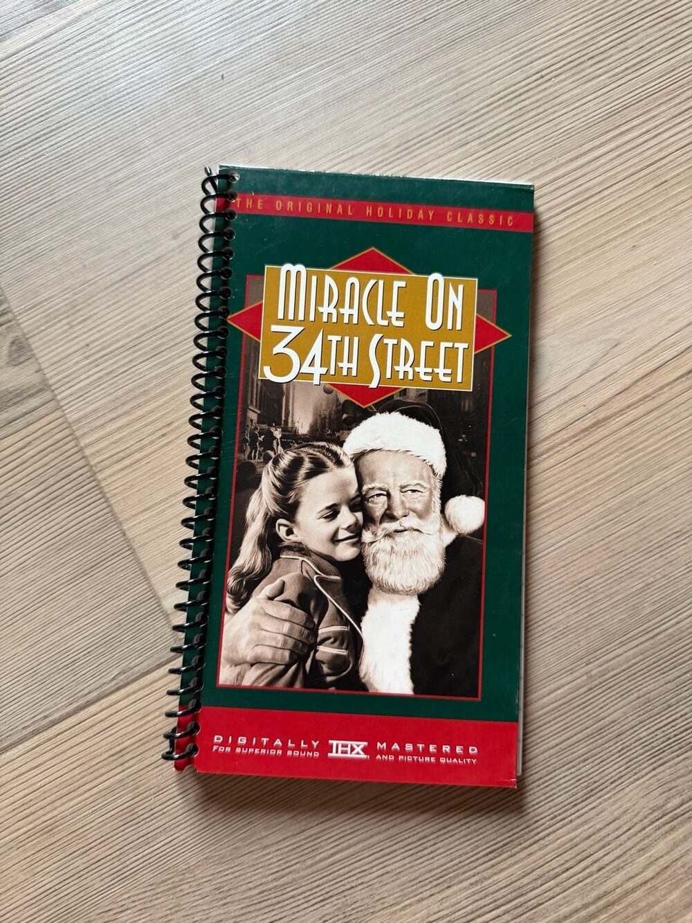 Miracle on 34th Street 1947 Original Holiday Classic Spiral-Bound Notebook